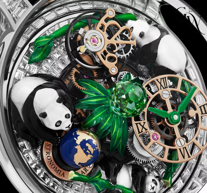 Global Watch Art Panda – White Gold Edition