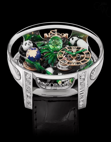 Global Watch Art Panda – White Gold Edition