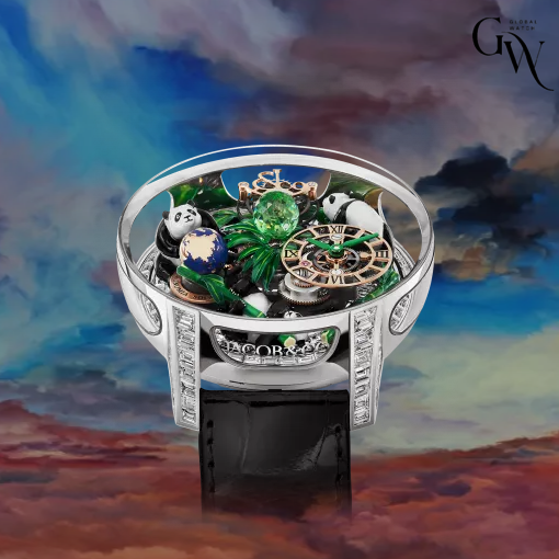 Global Watch Art Panda – White Gold Edition