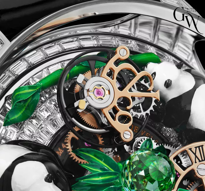 Global Watch Art Panda – White Gold Edition